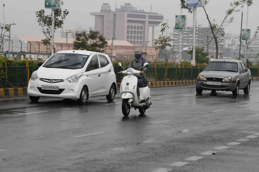 Rain in Ahmedabad Gujarat