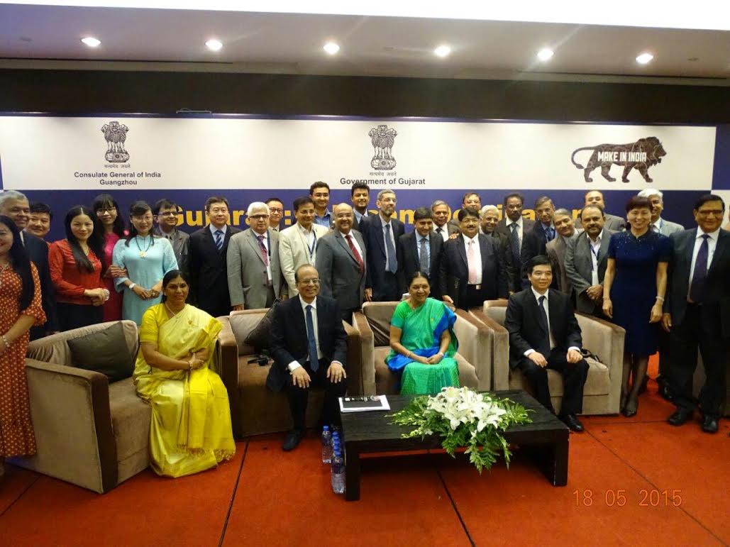 Gujarat Chief Minister in China