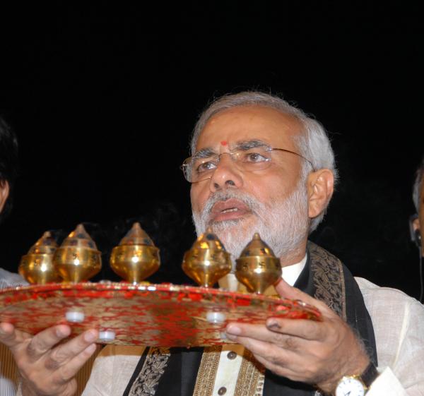 Blind girls in Gujarat perform on Garbo written by him, PM Modi reacts, “touched to see this”