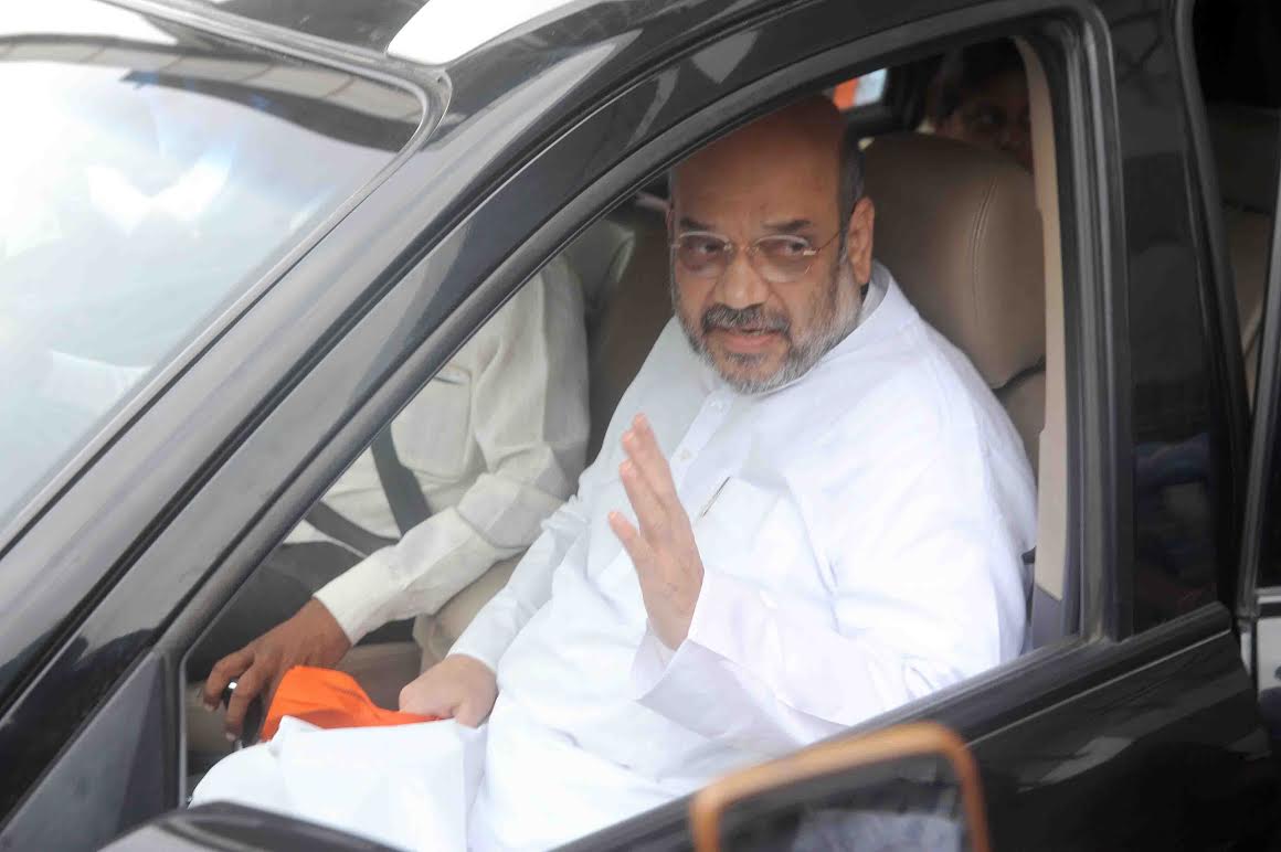 Amit Shah dedicates, kicks off more public works on 2nd day of his constituency visit