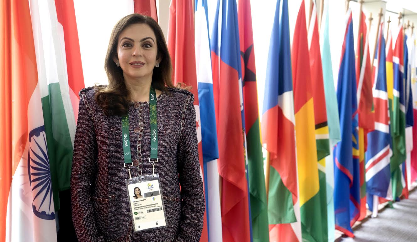 IOC member Nita Ambani welcomes P T Usha as first woman President of Indian Olympic Association