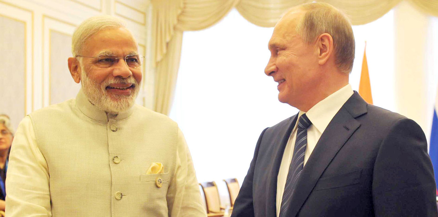 Telephone conversation between Prime Minister Modi and the President of Russian Federation Putin
