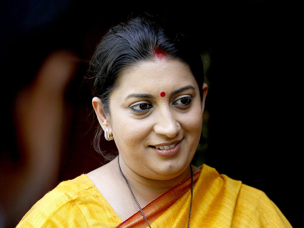 You have insulted a 100-year old Gujarati woman because she is PM Mother: Smirti Irani to AAP