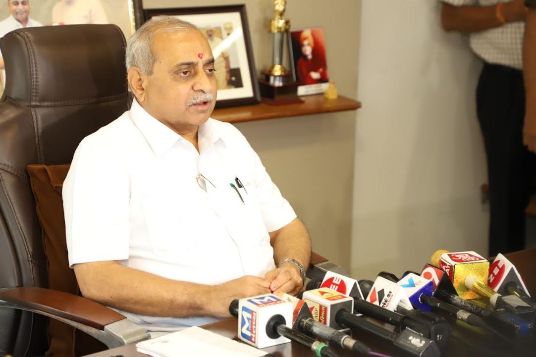 Beds available at Sola and Gandhinagar Civil hospital to be utilised; large scale testing drive to be launched after festivals: Nitin Patel