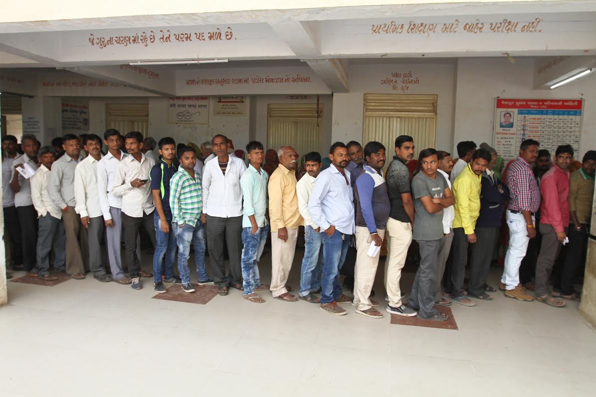 Polling for two district panchayats, 17 taluka panchayats in Gujarat on February 21