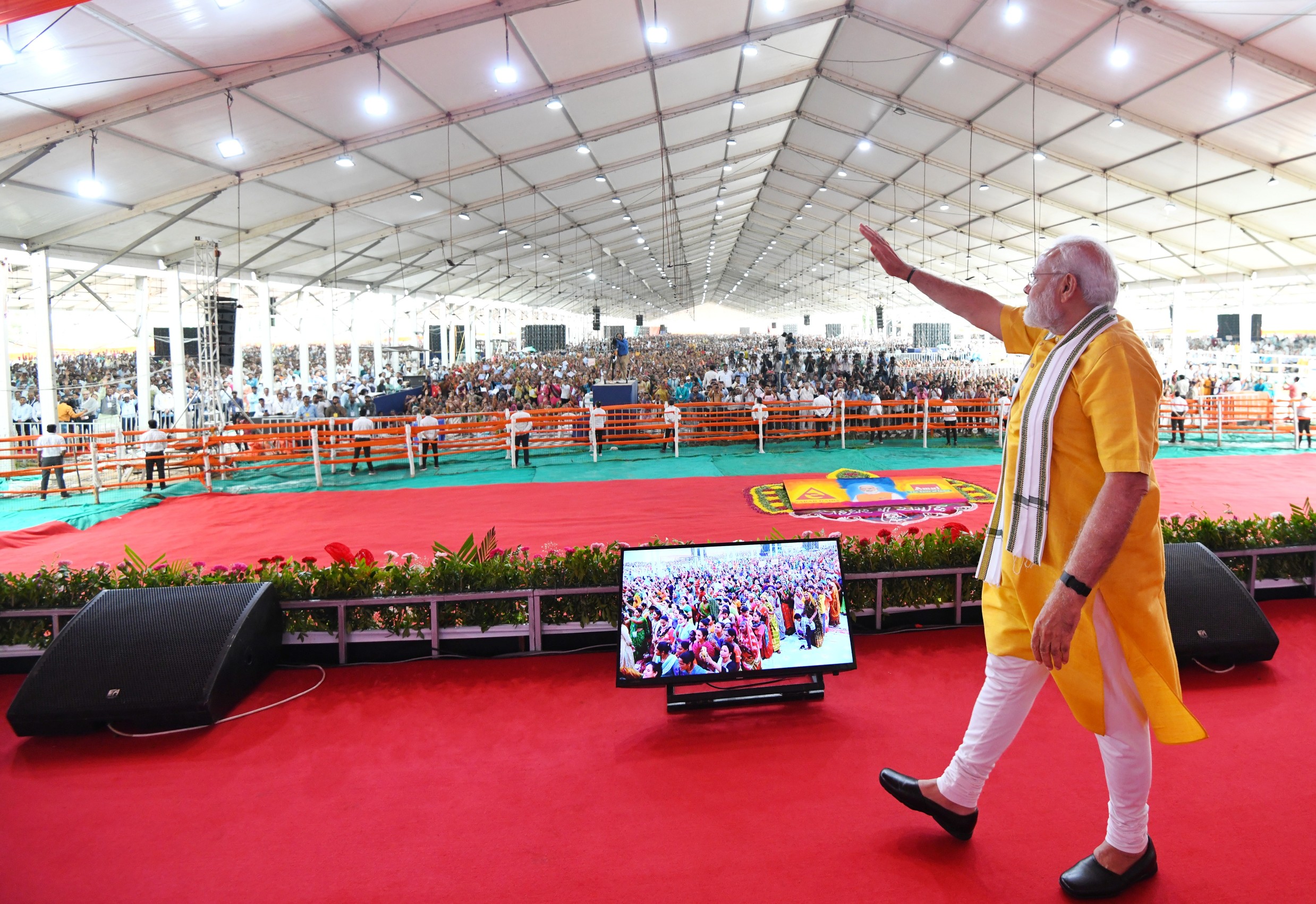 In Pictures: PM Narendra Modi in Sabarkantha, North Gujarat