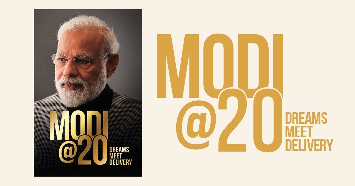 Defense Minister launches Gujarati version of ‘Modi@20’ in Gandhinagar