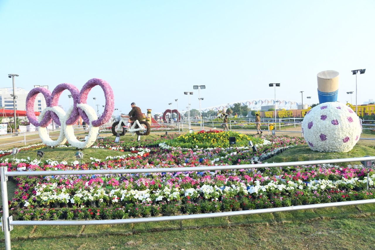 AMC Flower Show 2023 ends with 11 lakh visitors and Rs. 4 crore income